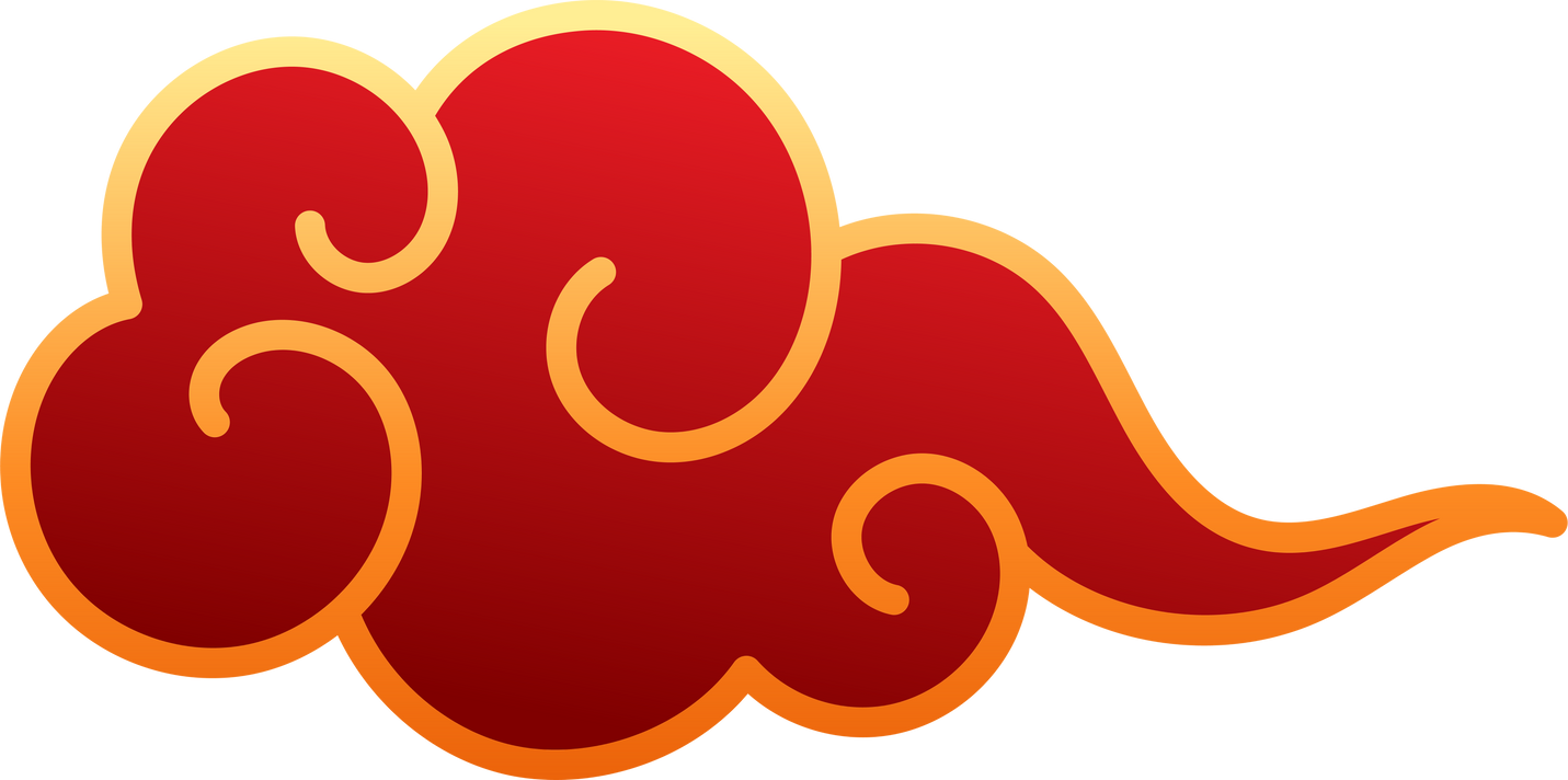 Cloud Imlek Ornament